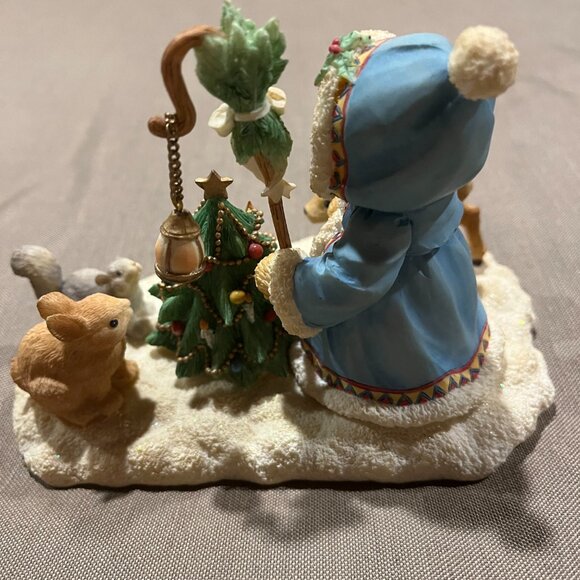 1996 Christmas Cherished Teddies Olga “Feel the Peace”  Limited Edition - Picture 2 of 4
